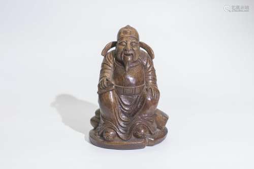 Carved Bamboo Figure