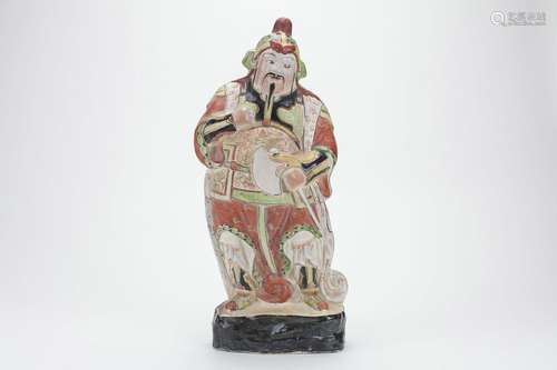 Wucai Porcelain Figure