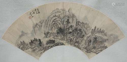 Painting Of Landscape By Wu Qinmu