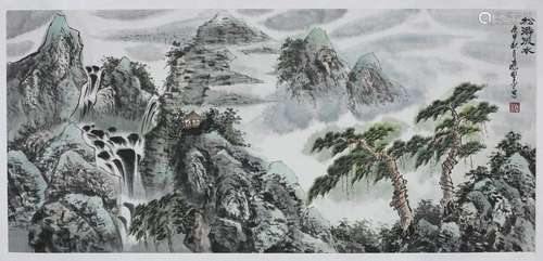 Painting Of Landscape By Ying Yeping