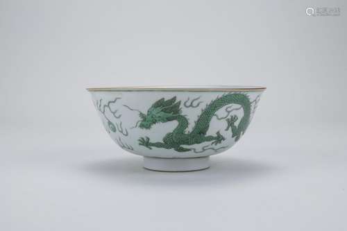 Green Glazed Porcelain 