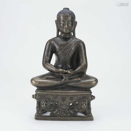 Copper Alloy Figure Of Buddha