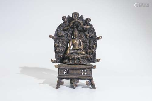 Bronze Figure Of Sakyamuni