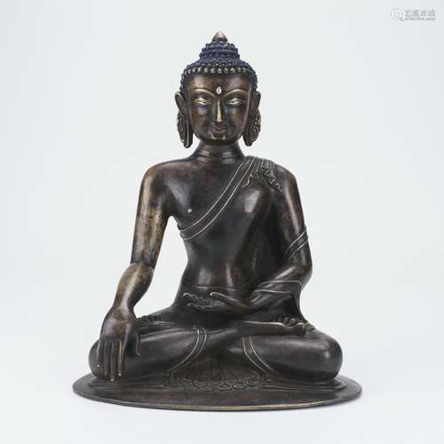 Copper Alloy Statue Of Sakyamuni