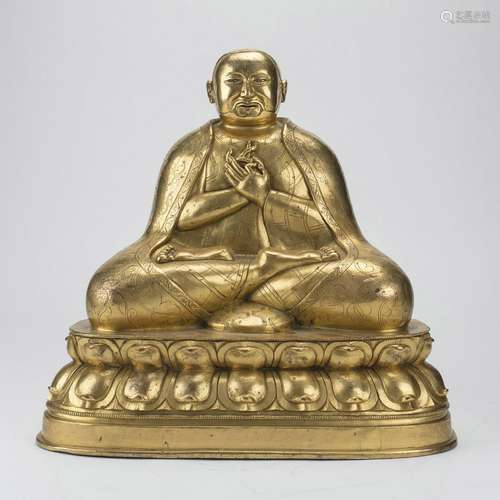 Tibet Statue Of Buddha