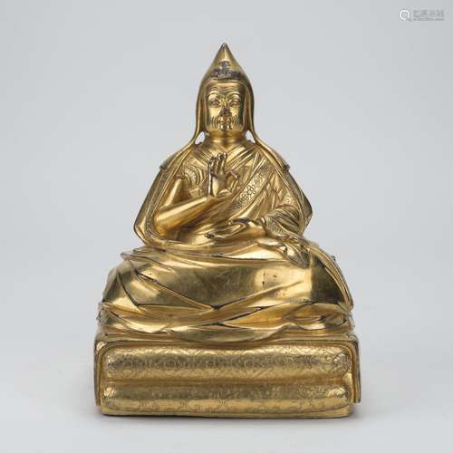 Gilt Figure Of Buddha