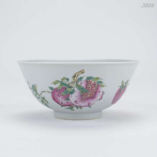 Famille Rose Porcelain Bowl