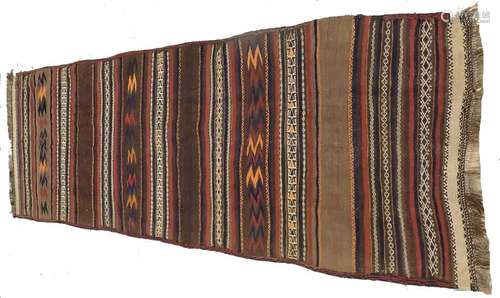 LARGE ANTIQUE KILIM RUNNER