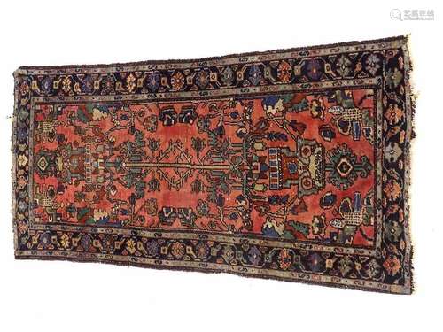 ANTIQUE PERSIAN LILIHAN SAROUK RUG