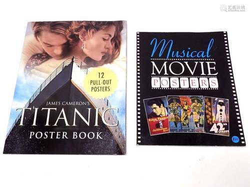 MUSICAL MOVIE POSTERS & TITANIC POSTER BOOK