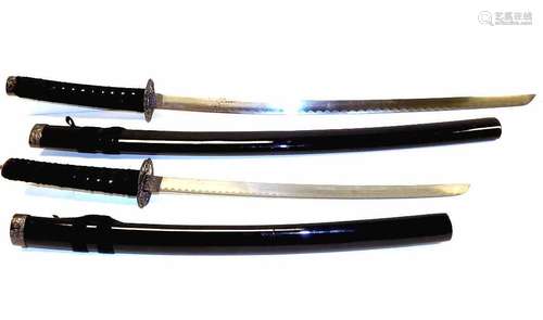 CHINESE SWORD KATANA SET WITH SCABBARDS