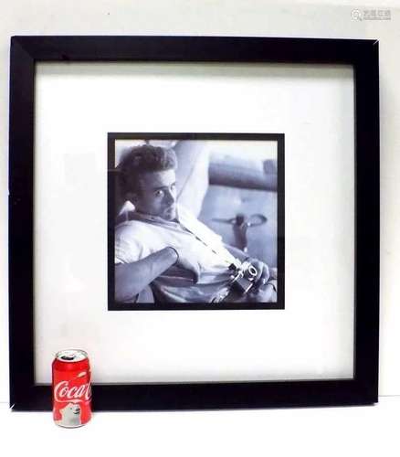 JAMES DEAN PICTURE WITH CAMERA