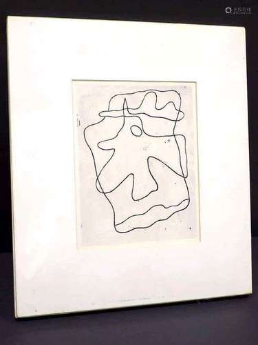 JEAN HANS ARP - MODERN ART ABSTRACT ETCHING