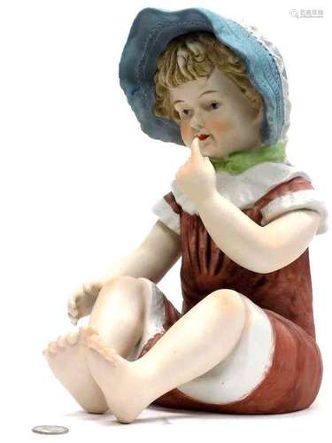 VICTORIAN PORCELAIN PIANO BABY