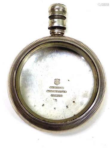 WALTHAM SOLID COIN SILVER POCKET WATCH CASE