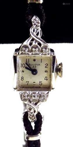 ART NOUVEAU HAMILTON ORNATE WRISTWATCH