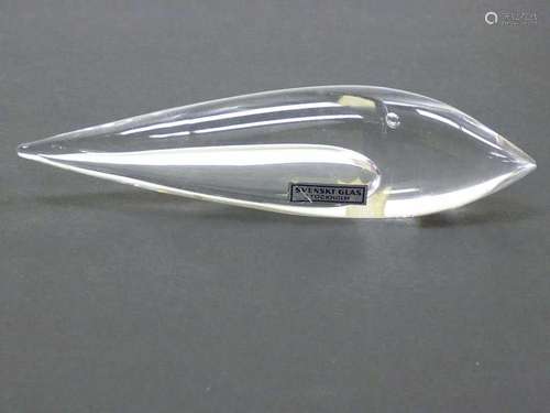 KOSTA SWEDISH STREAMLINE ART GLASS