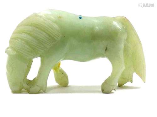 CHINESE JADEITE HORSE CARVING