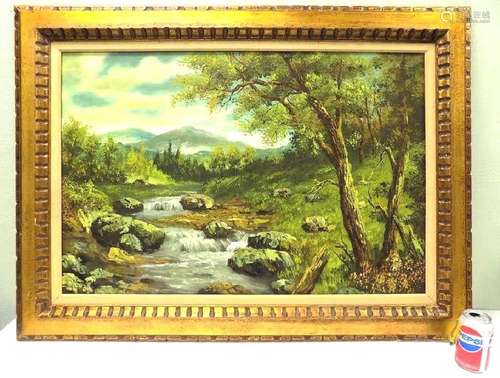 CAPIERI - COUNTRY CREEK LANDSCAPE PAINTING