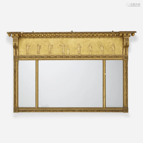 Regency style mirror