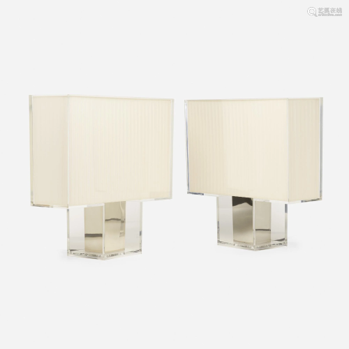 Ferruccio Laviani, Tati table lamps, pair