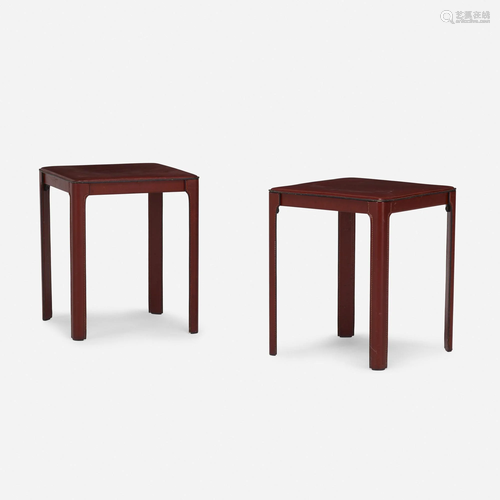 Matteo Grassi, occasional tables, pair