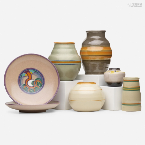 Jan van Ham, ceramic works, collection of three