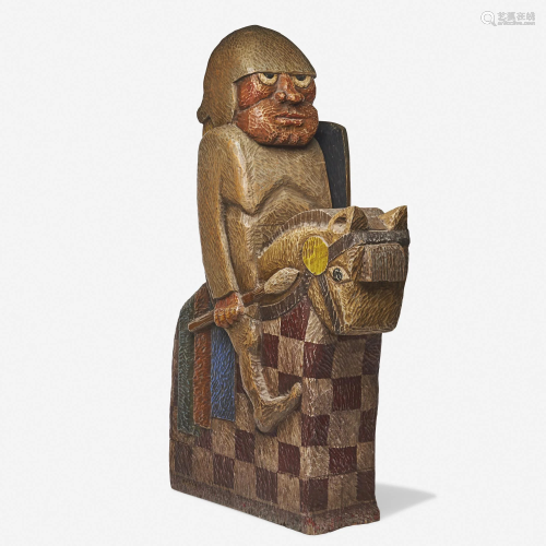 Folk Art, Monumental knight chess piece