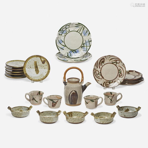 Betty Woodman, tea set and tableware