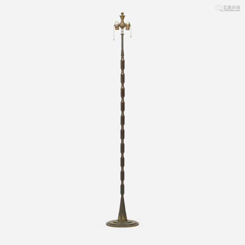 Oscar Bach, Art Deco floor lamp