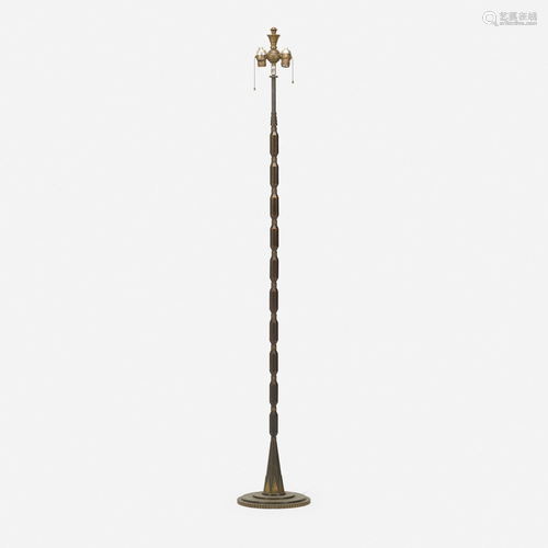 Oscar Bach, Art Deco floor lamp