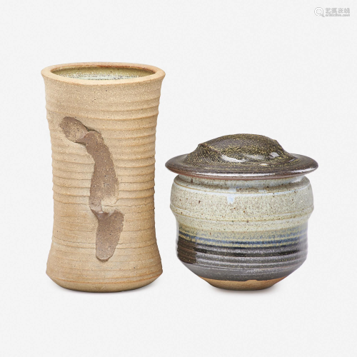 Karen Karnes, vase and jar