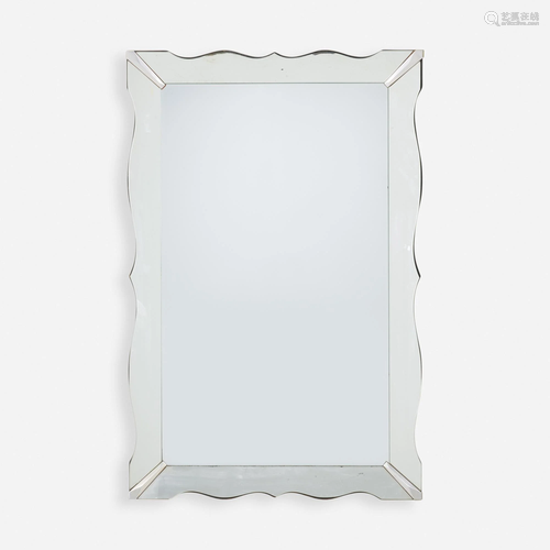 Contemporary, Venetian style mirror