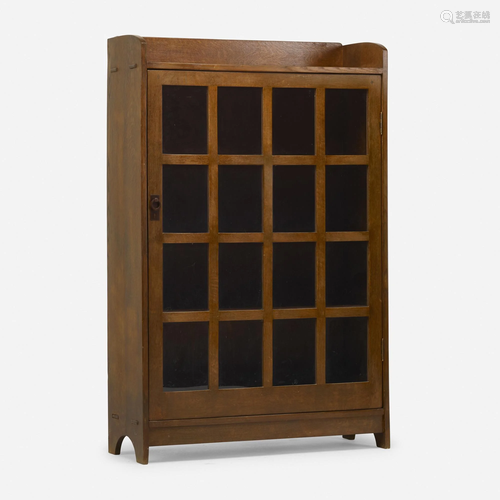 Stickley Brothers, single-door bookcase