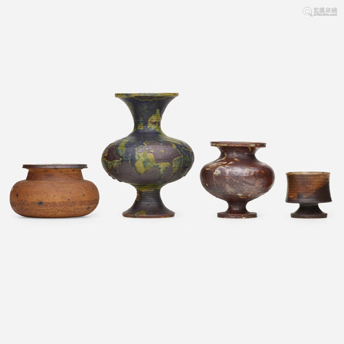 Kyllikki Salmenhaara, vases, collection of four