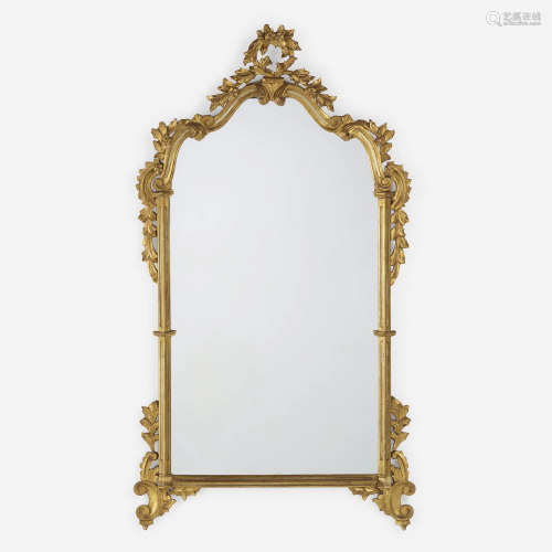 Italian, Rococo style mirror
