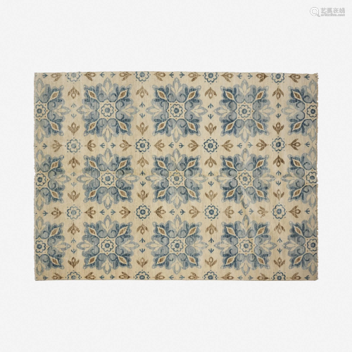 Contemporary, low pile rug
