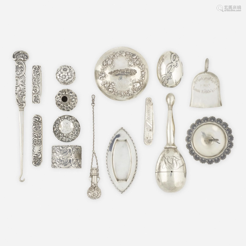 George W. Shiebler & Co., silver objects