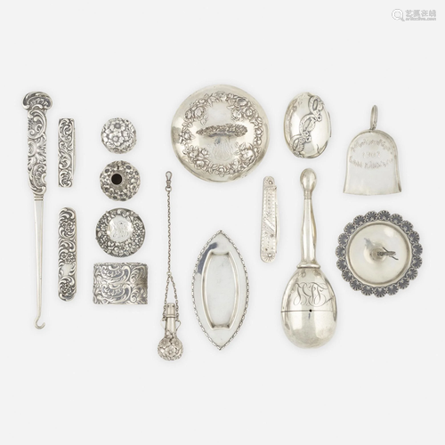 George W. Shiebler & Co., silver objects