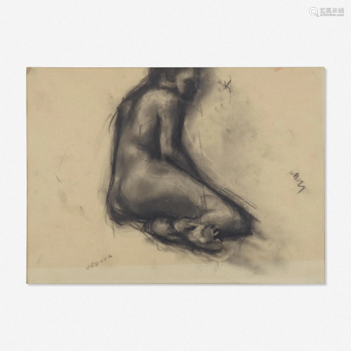 Emilio Vedova, Untitled (nude)