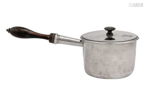 An early 19th century French 950 standard silver saucepan, Paris 1812-19 by Pierre-Marie
