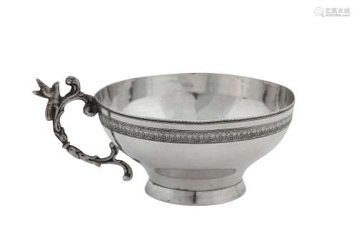 An early 20th century Egyptian 900 standard silver cup, Cairo 1934