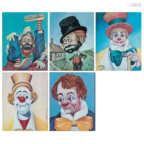 A Group of Red Skelton (1913-1997) Limited Edition