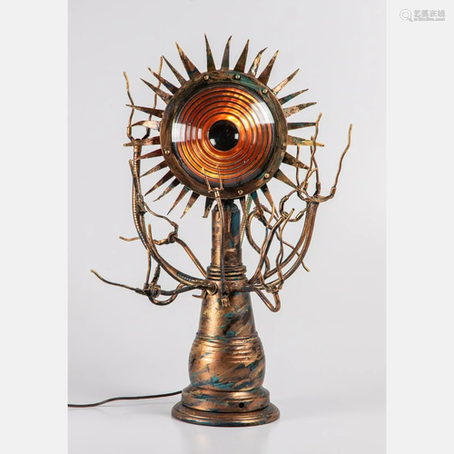 Artist Unknown (20th Century) Assembled Lamp Parts,