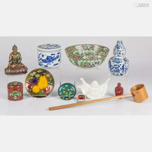 A Miscellaneous Collection of Asian, Ceramic …