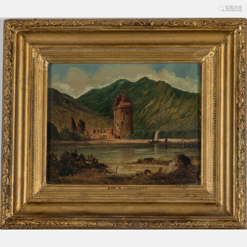 Augustus Wall Callcott (1779-1844) Mountain Scene …