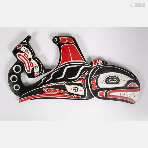 Charles Joseph (Boone) (Inuit, b.1959) Killer Whale,