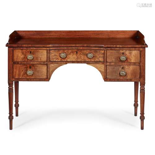 LATE GEORGE III MAHOGANY SIDEBOARD LATE 18TH CENTURY