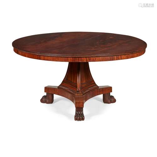 REGENCY MAHOGANY BREAKFAST TABLE EARLY 19TH CENTURY