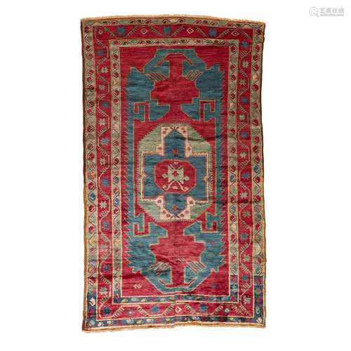 KAZAK STYLE RUG 20TH CENTURY